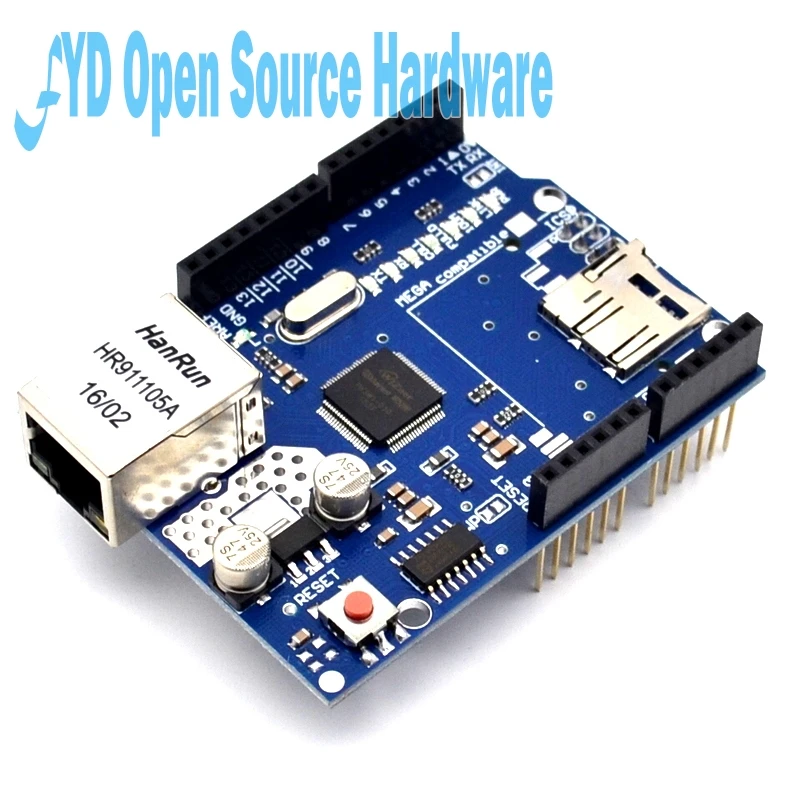 1 шт. Щит Ethernet щит W5100 R3 Mega 2560 1280 328 UNR макетная плата для|development board|ethernet shielduno r3 |