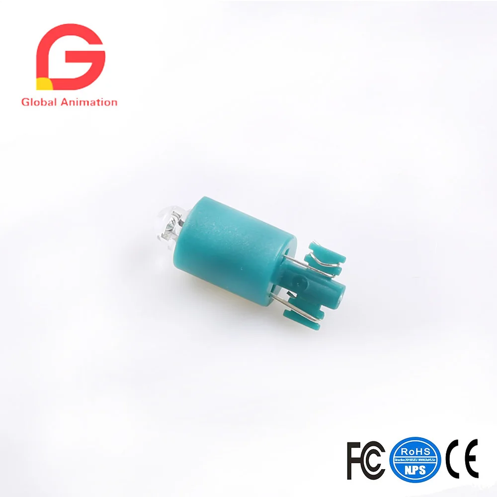 Хромированная аркадная Кнопка с подсветкой 6 шт./лот Светодиодная лампа 5 В и