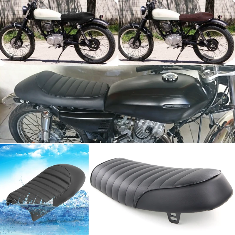 Для Honda CB125S 400F CL350 CL450 CB750 CL360 для BMW S1000RR Yamaha SR125 SR250 SR400 SR500 мотоциклетные сиденья кафе