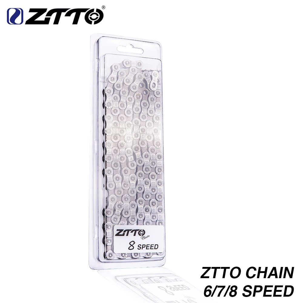 ZTTO 6 7 8 скоростная цепь горный велосипед шоссейный части высокое качество прочные