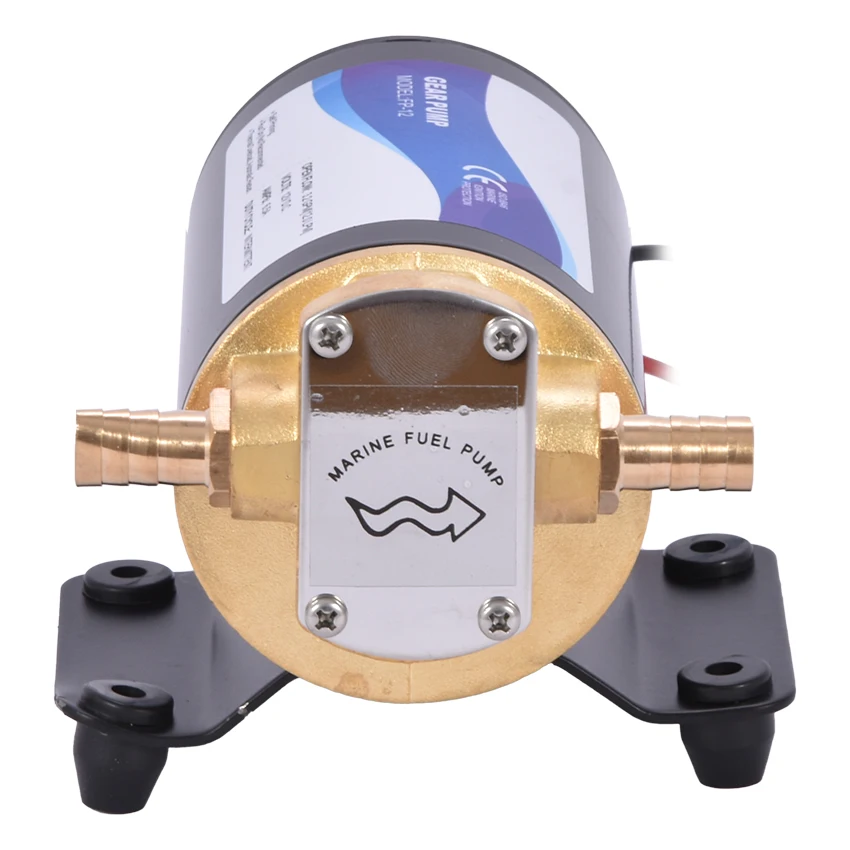 FP-12 12v DC шестеренчатый масляный насос миниатюрный самовсасывающий дизельный 168W 12