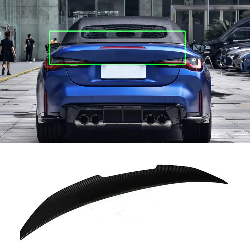 

Сплиттер для заднего бампера, подходит для BMW G83 M4 4 серии G23, трансформируемое углеродное волокно