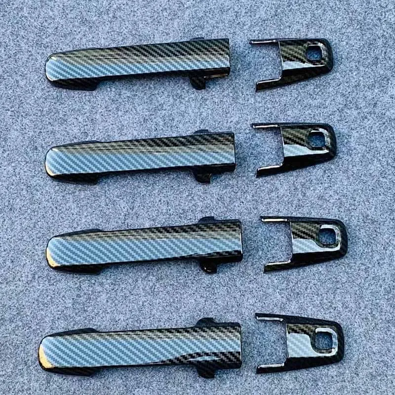 

Аксессуары для Suzuki Spacia 2021 2022, хромированная крышка автомобильной дверной ручки из АБС-пластика, внешняя наклейка на дверную ручку