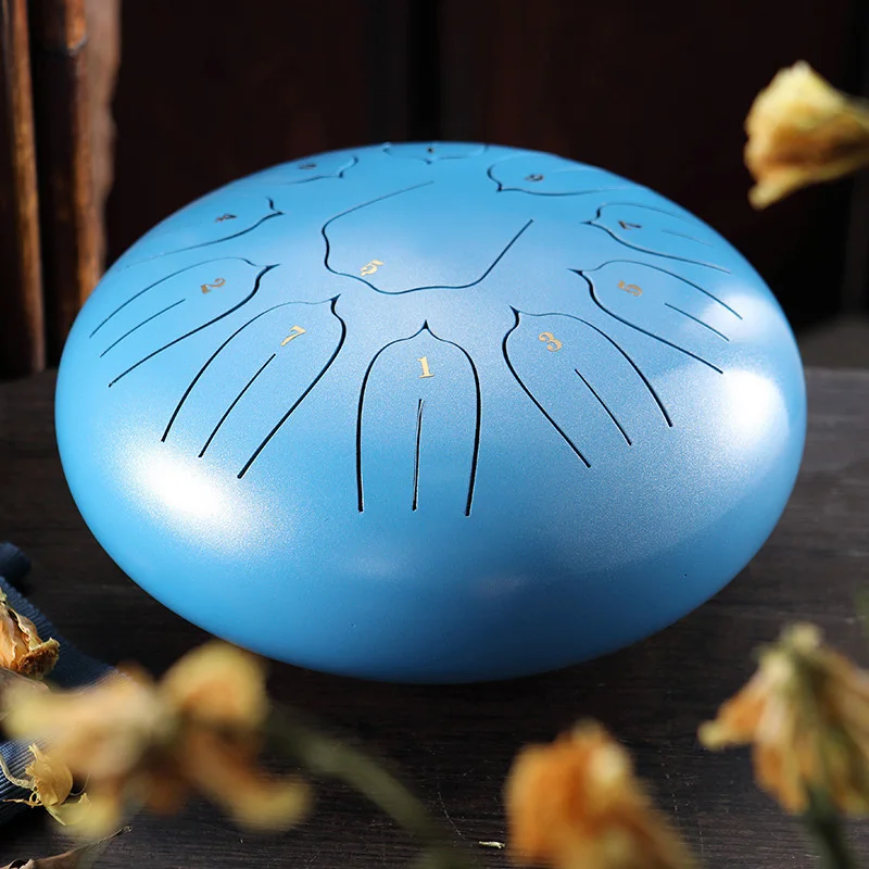 Недавно 6in 8 тон Сталь язык барабан C Ключ ударный инструмент Handpan барабана с