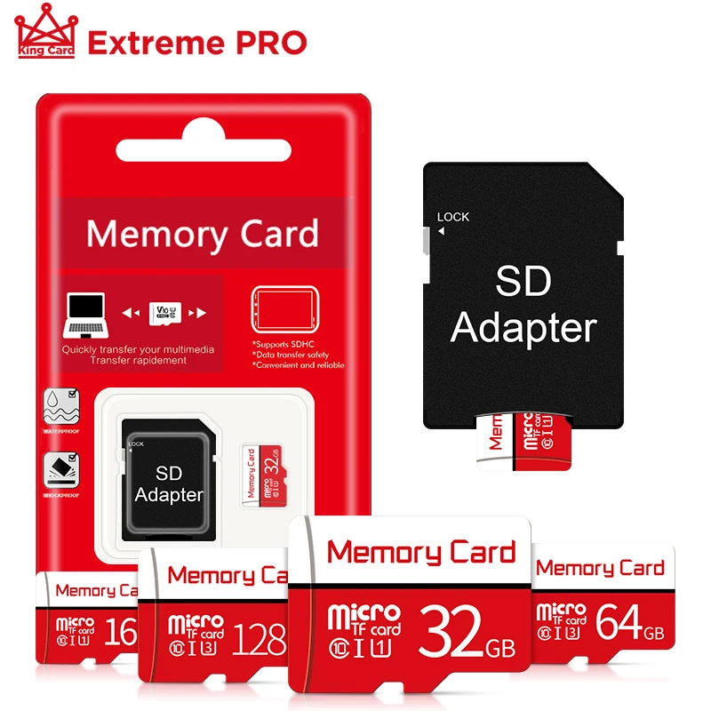 Micro SD TF Card 16GB 32GB 64GB 128GB Class 10 Flash Memory Microsd Card 16 32 64 128gb for Smartpho