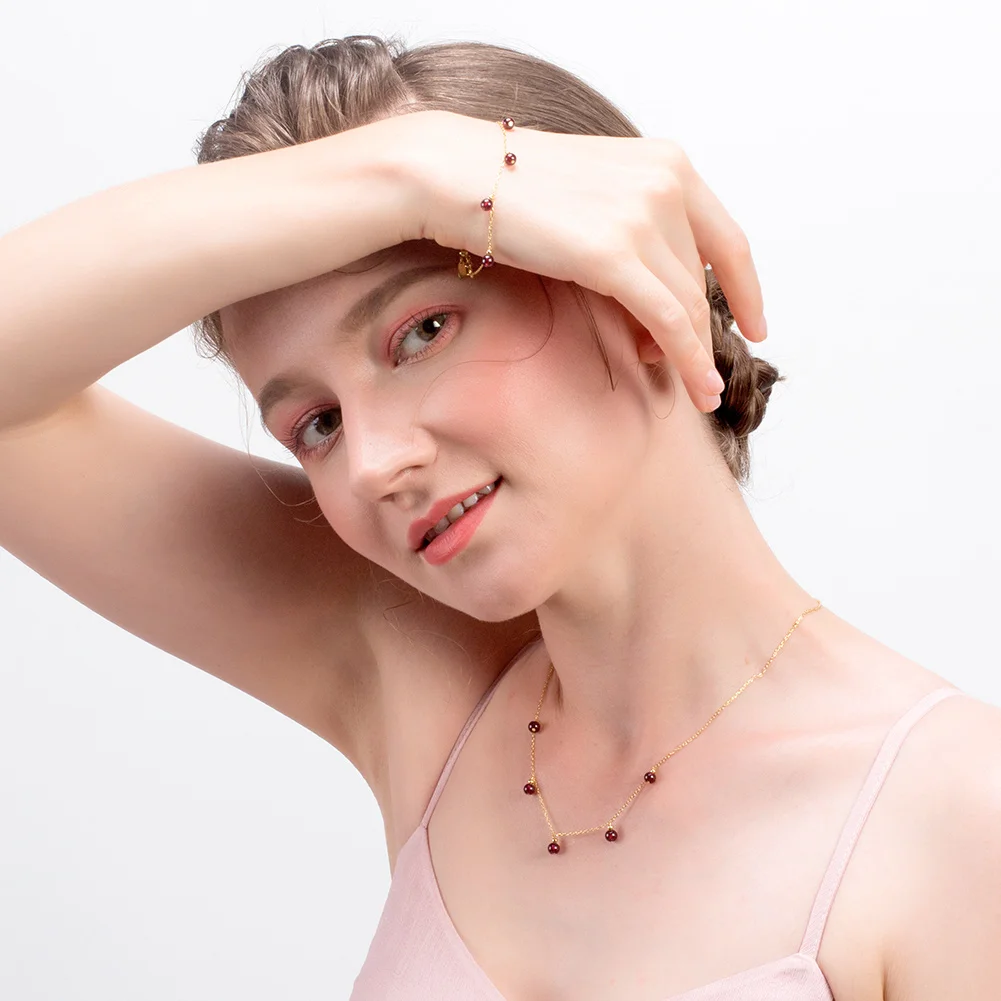 Браслет из серебра 925 пробы с натуральным авантюрином | Украшения и аксессуары