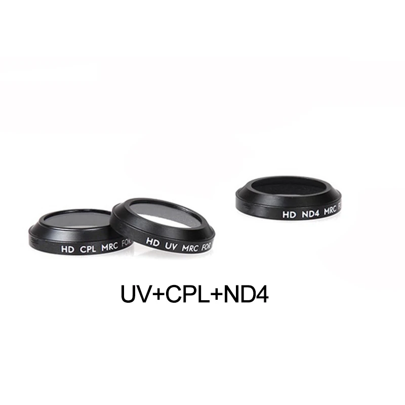 Фильтр для объектива UV CPL ND4 ND8 ND16 DJI Mavic Pro Platinum градиентный цветной фильтр камеры