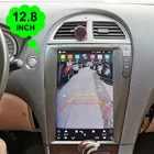 Автомобильный радиоприемник 12,8 дюймов, экран Tesla, Android 11, для Lexus ES ES240, ES350, ES300, 2006-2012, автостерео, GPS, мультимедийный видеоплеер