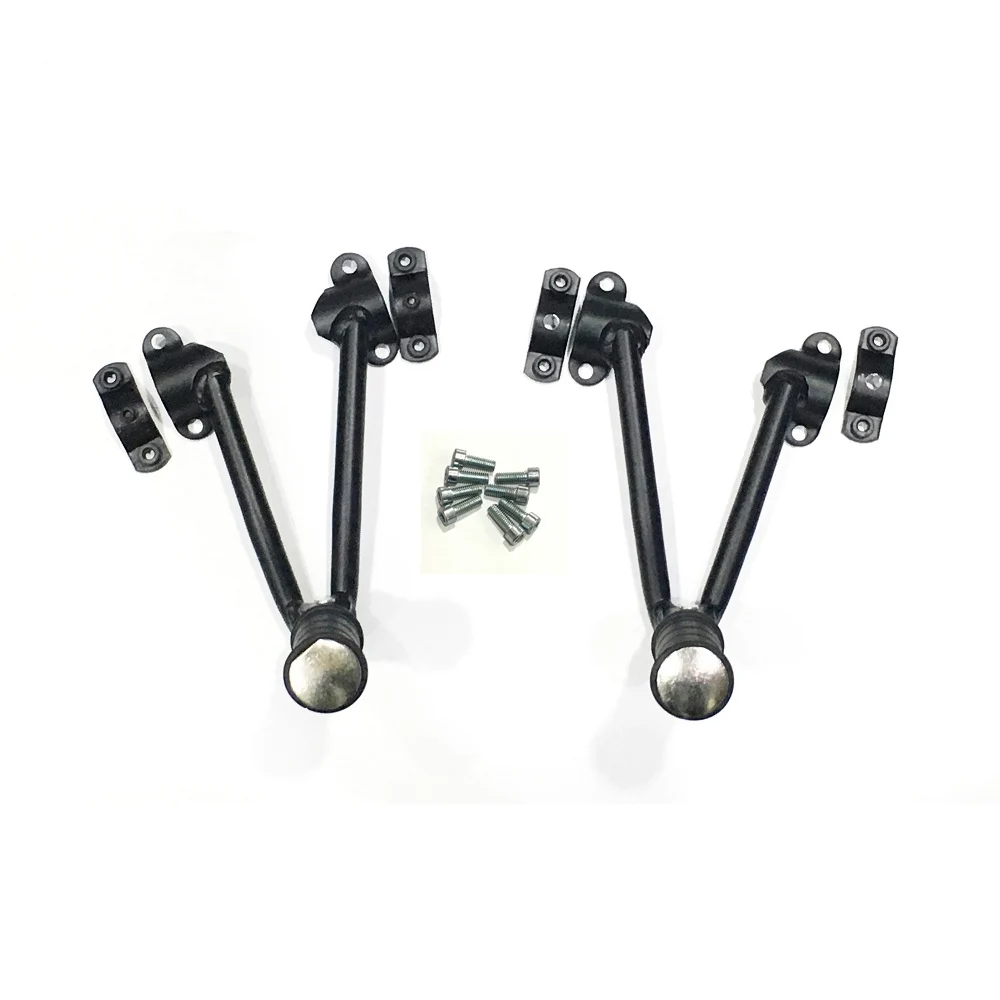 

For Kawasaki Vulcan 650 VN650 Vn650 2015 2016 2017 2018 UpMotorcycle Parts Black Rear Passenger Foot Pegs Mounts Footrest