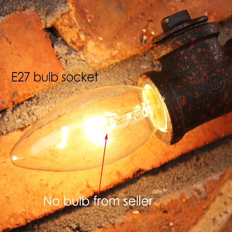 Настенная лампа в стиле индастриал креативный светильник лофт для шестерни