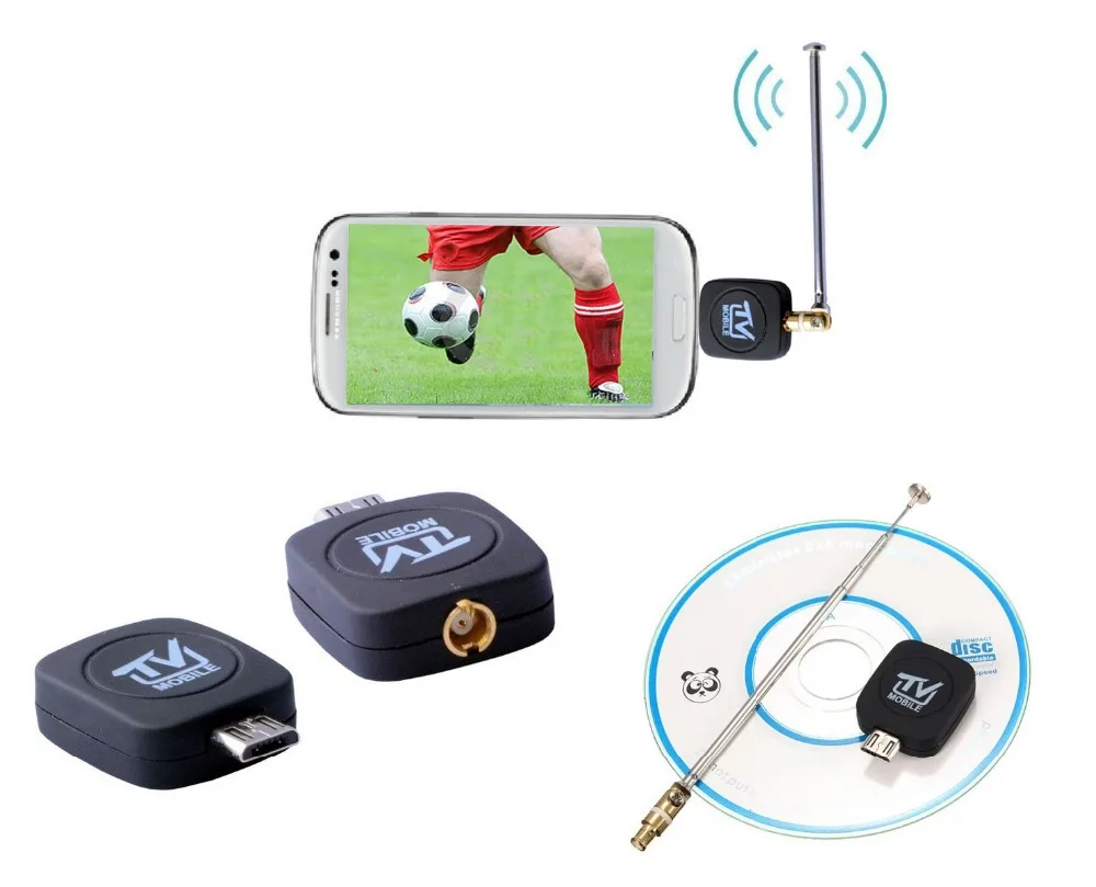Ez tv DVB T мобильный ТВ приемник тюнер телефон палка для samsung Android смартфон планшет