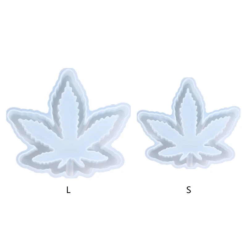 

Maple Leaf Ashtray Casting Silicone Mould DIY Crafts Soap Plaster Jewelry Making Tool Crystal Epoxy Resin Mold R9JE
