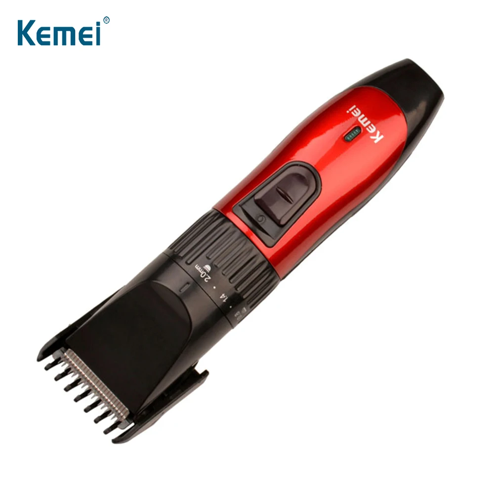 KEMEI перезаряжаемый тример для волос Низкий уровень шума электрическая машинка