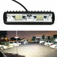 led headlights 12v for auto motorcycle truck boat tractor trailer offroad working light 48w 16 led work light spotlight