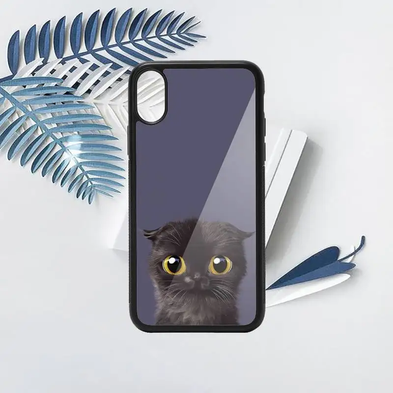 

Cute animal cat Phone Case PC for iPhone 11 12 pro XS MAX 8 7 6 6S Plus X 5S SE 2020 XR