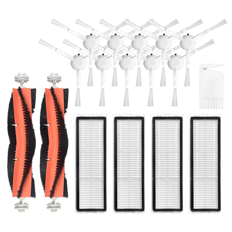 

Hepa Filter+Side Brush+Main Roller Brush for Xiaomi Dreame F9 Sweeping Robot Replacement Vacuum Cleaner Parts ,17Pcs