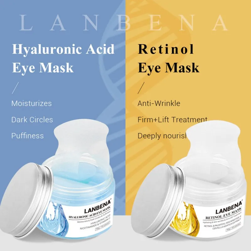 Увлажняющая сыворотка для глаз с гиалуроновой кислотой ретинолом семена