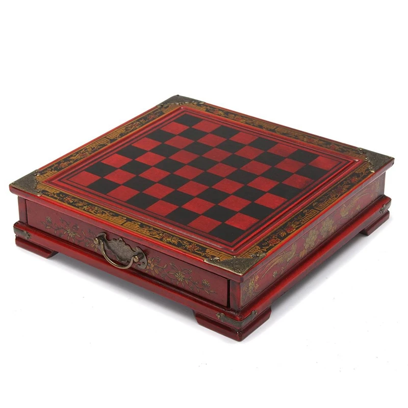 32 шт./компл. деревянный стол шахматы китайский Шахматные игры смолы Винтаж