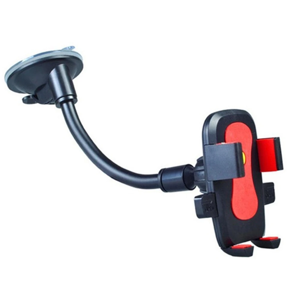 

Car Windscreen Phone Holder Universal Mobile Phone Stand Smartphone Fixed Bracket Locking Suction Mount Auto Body Support