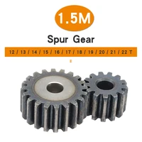 pinion gears 1 5m 12t13t14t15t16t17t18t19t20t21t22t sc45 carbon steel cylindrical gear high frequency quenching teeth