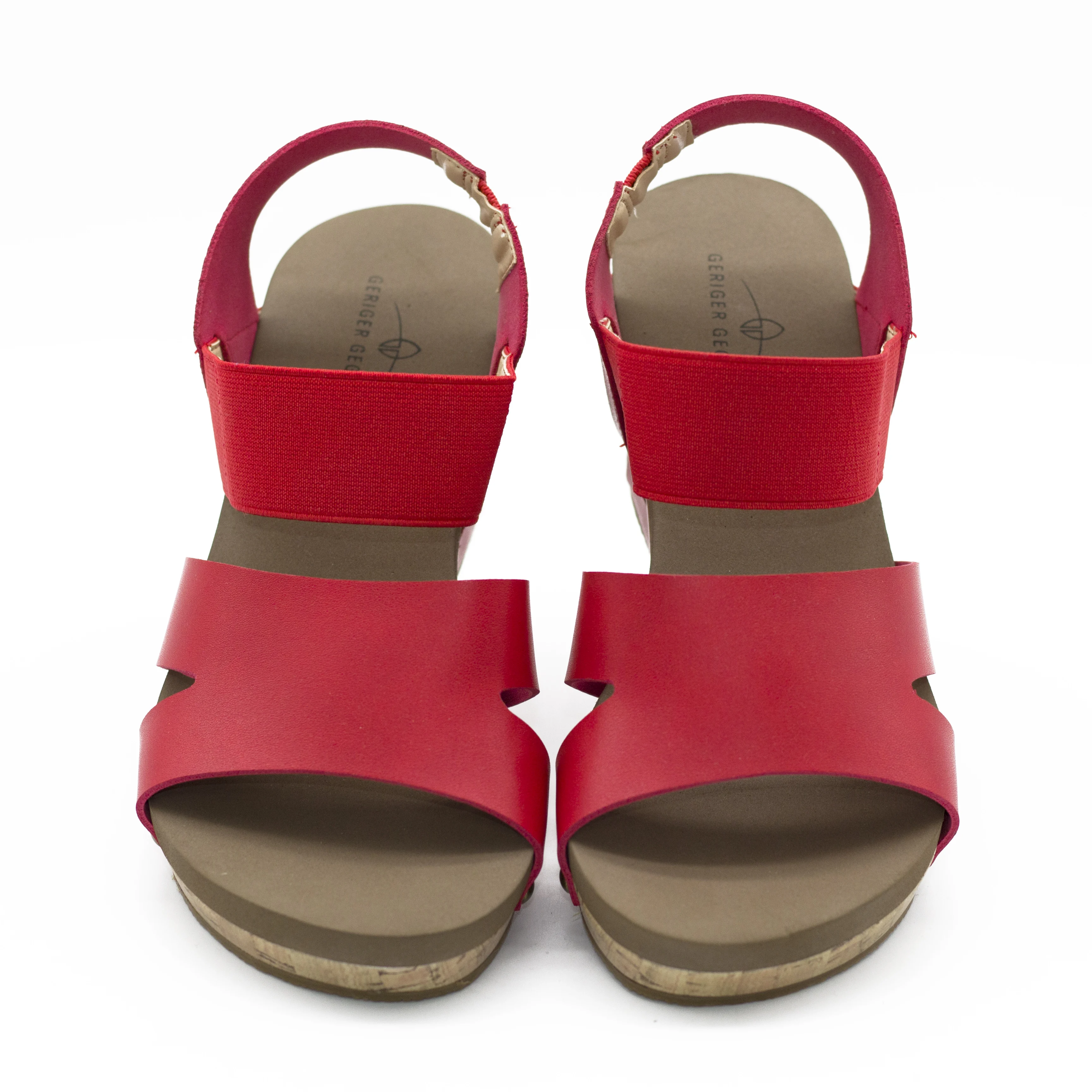 H9238-2 Ankle Strap Summer Beach Sandals Comfort Wedge Heeled Shoes for Women Comfortable Ladies Wedge Heel Sandals Girls