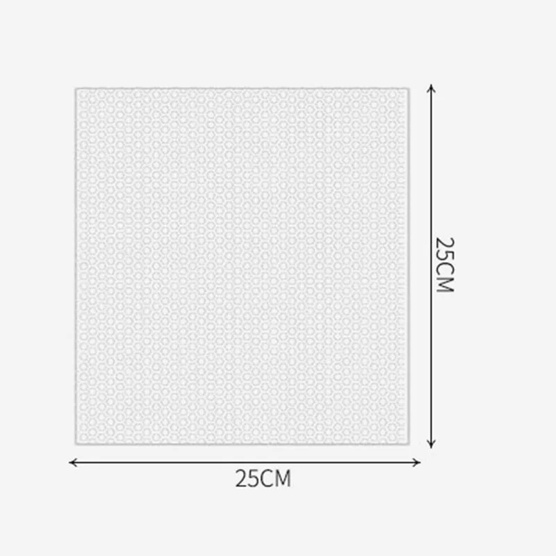 50 шт. многоразовые уборки тряпка для мытья ленивый из нетканого материала