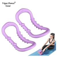 yoga ring pilates training ring for back and leg pain home workouts gym for stretches and strengthen chest thighs arms core
