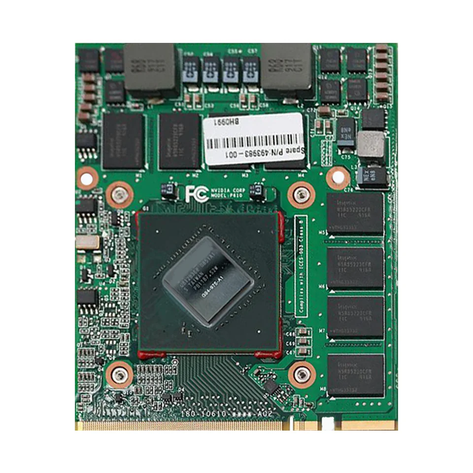 Квадро FX2700M FX 2700M GDDR3 512 Мб видео Графика карты с X кронштейн G94 975 A1 для HP EliteBook 8730W 100%