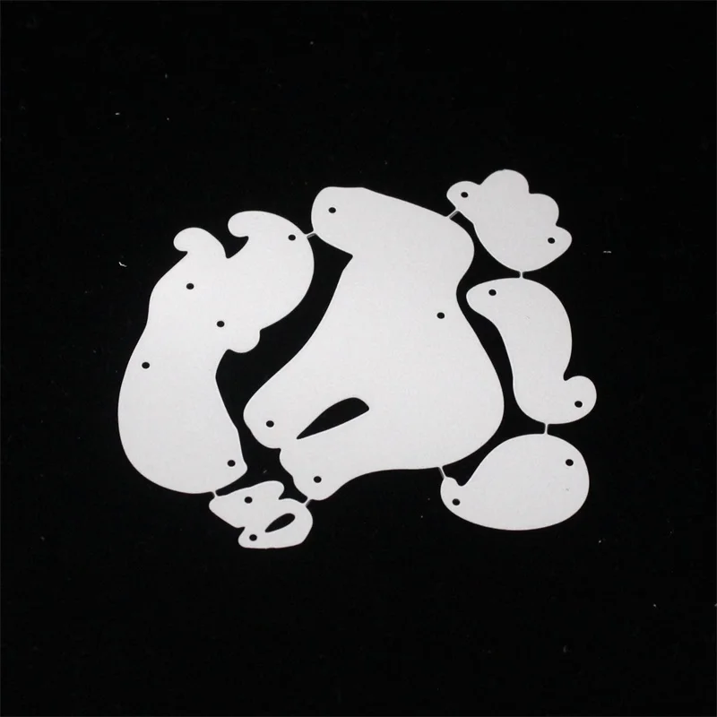 Металлические штампы KSCRAFT в виде единорога трафареты для сделай сам