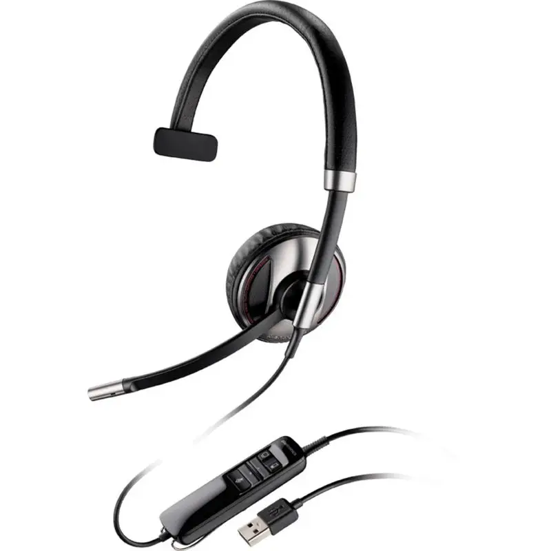 1 пара кожаных амбушюры наушников подушечки для PLANTRONICS BLACKWIRE C510 C520 C710 C720 |