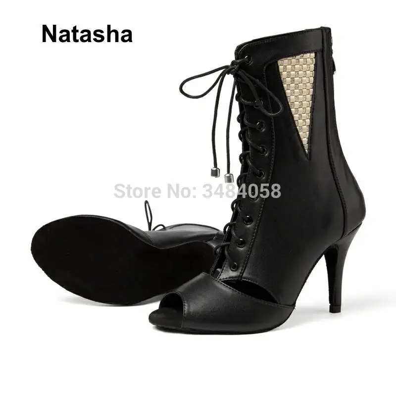 Nantasha 2019 new dance boots show shoes high heel leather8.5 cm heels | Спорт и развлечения
