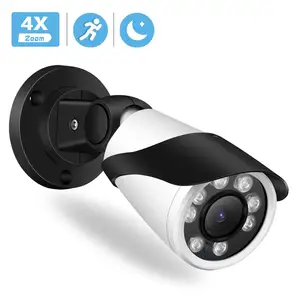 IP-камера BESDER 4 МП Ultra HD 4X с ручным зумом, H.265, наружная Водонепроницаемая камера видеонаблюдения с датчиком движения, 30 м, ночное видение, XMEye, Onvif 2,0