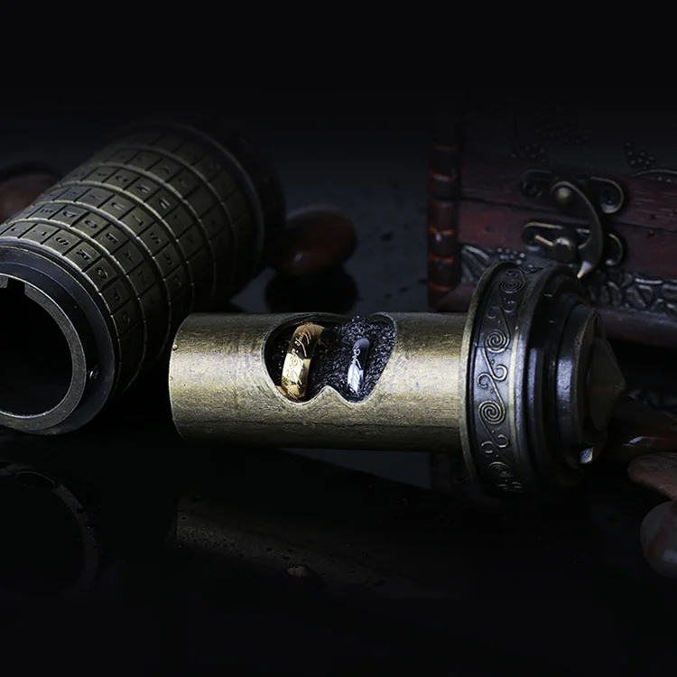 [Забавно] Положите кольцо или другой подарок в код Davinci Cryptex на день Святого