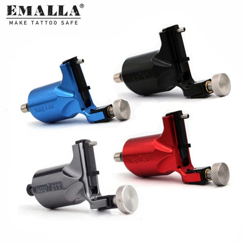 

1 шт. вращающаяся тату-машинка, 4 цвета, тату-машинки из сплава с шейдером, тату-машинка, моторный пистолет, набор, принадлежности для татуиров...