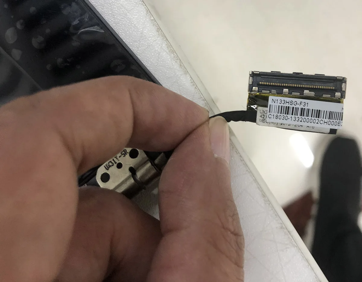 Новый оригинальный 13 3 дюймовый ЖК-экран полная сборка для ASUS UX31A верхняя половина