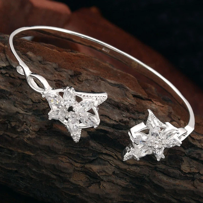 Женский Браслет манжета LOTR LordOf TheRings Arwen Evenstar ювелирное изделие из стерлингового