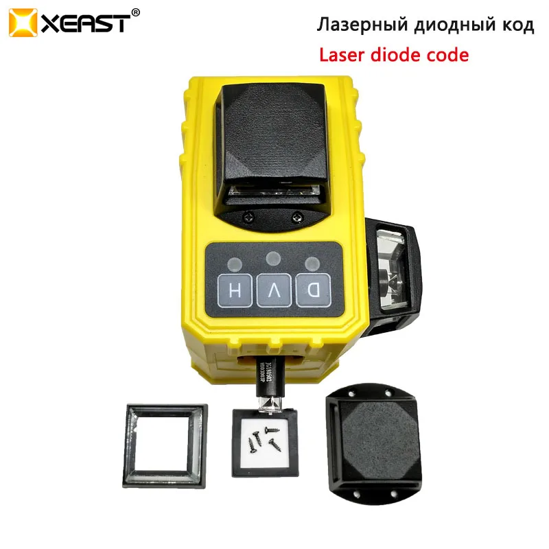Самонивелирующийся лазерный 3D уровень XEAST XE 61A 12 линий 360 градусов пересечение