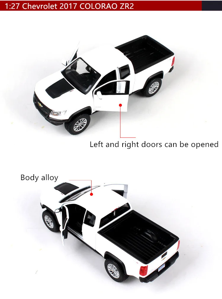 Maisto 1:24 Chevrolet Colorado Pickup модель автомобиля Моделирование Украшение автомобиля коллекция Подарочная игрушка