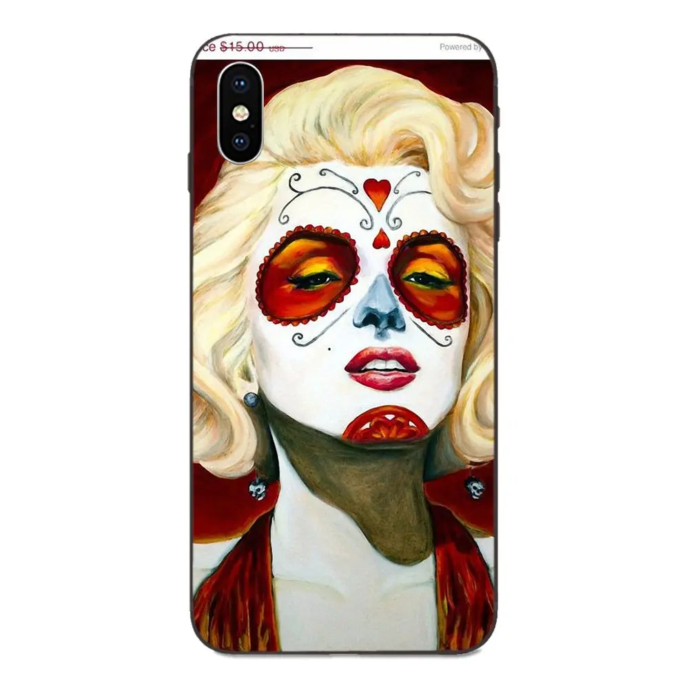 Мягкий чехол для huawei mate 9 10 20 P8 P9 P10 P20 P30 Lite Mini Play Pro P smart Plus Z 2017 2019 Мэрилин Монро с