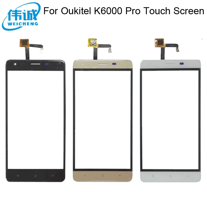 Для Oukitel K6000Pro дигитайзер сенсорный экран 100% гарантия оригинальная стеклянная