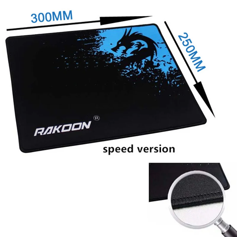 Rakoon игровой коврик для Мыши Компьютерный геймер Коврик для мыши большой игровой резиновый нескользящий коврик для мыши Аниме большой коврик для мыши для ПК ноутбука