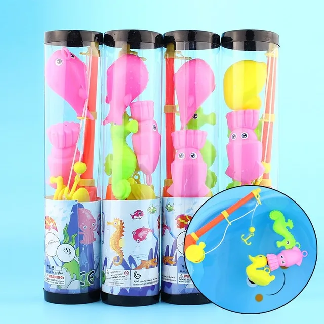 Детская Магнитная рыболовная интерактивная игрушка для родителей и детей