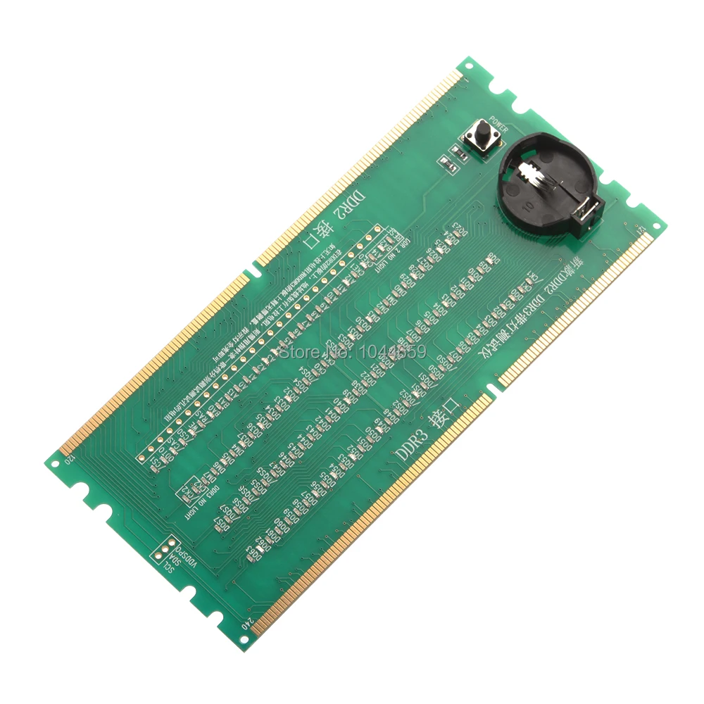 Два в одном тестовая плата для материнской платы DDR2/DDR3/DDR4 со светодиодный