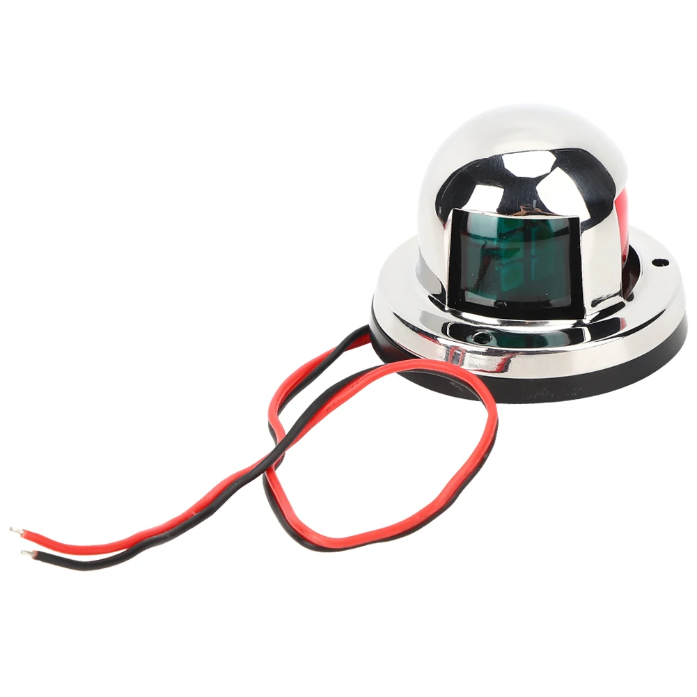 

Portable Stainless Steel Yacht Shipping Signal Lamp 12V Indicator Navigation LED Light