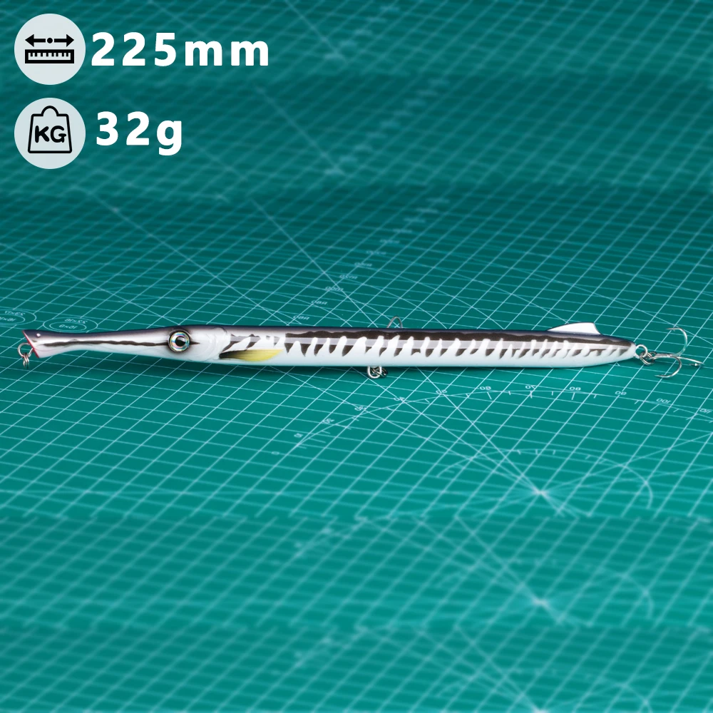 Hunthouse don belone 230 приманка 225 мм/32 г длинный Литой карандаш stickbait pesca для рыбалки leerfish и bluefish isca искусственная