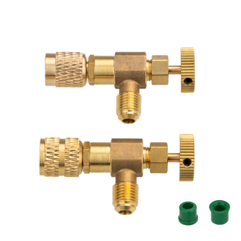 Адаптер для заряда холодильника кондиционера R410A R22 1/4 дюйма шланг с