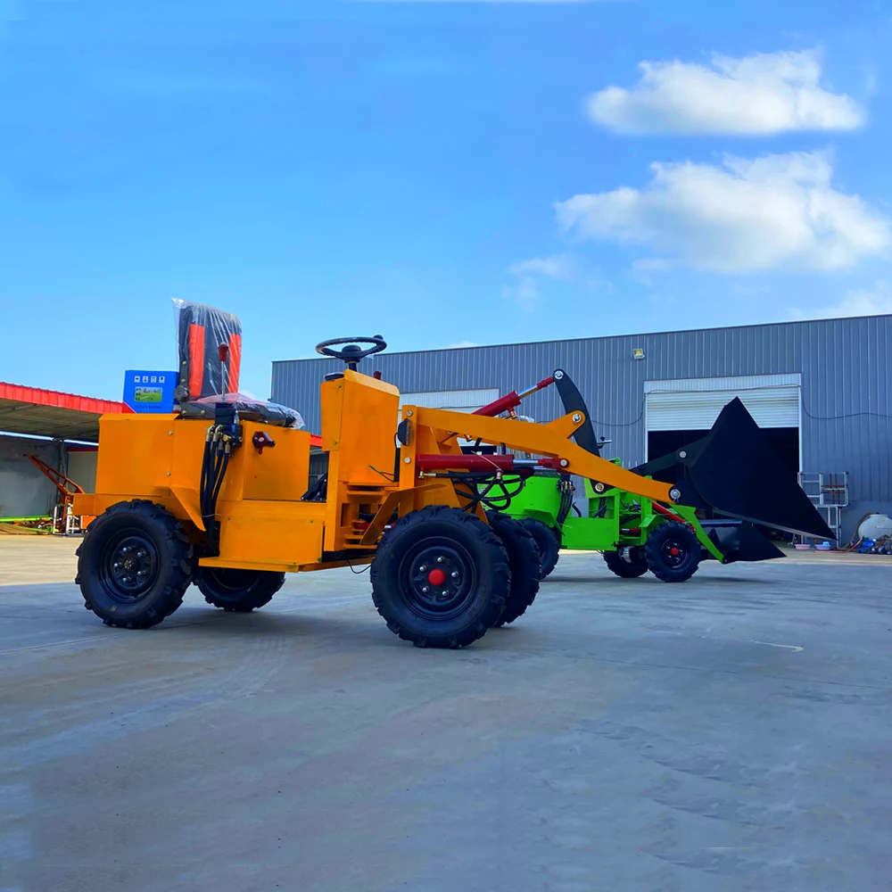 Фронтальный Электрический мини-погрузчик для груза с 4 колесами | Инструменты