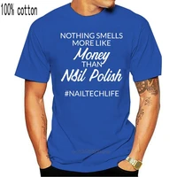 men t shirt nothing smells more like money than nail polish women t shirt