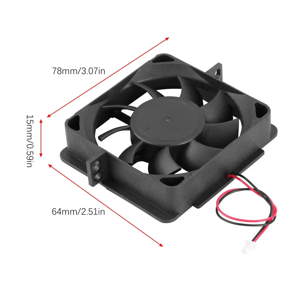 

for PS2 Models SCPH-30000/30001 Spare Parts Replacement for Playstation 2 Internal Fan for PS2 3W/5W Accessories Sony Black ABS