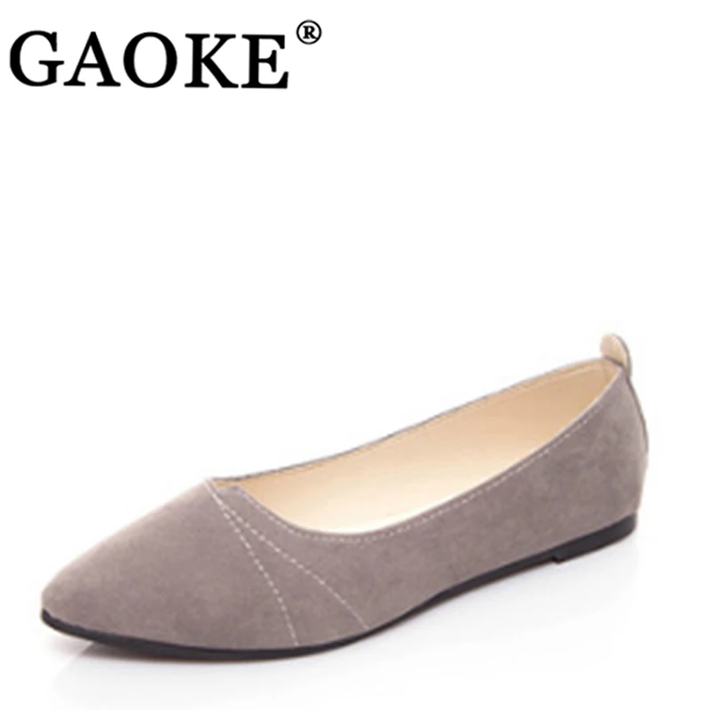 

Женские туфли на низком каблуке, с острым носком